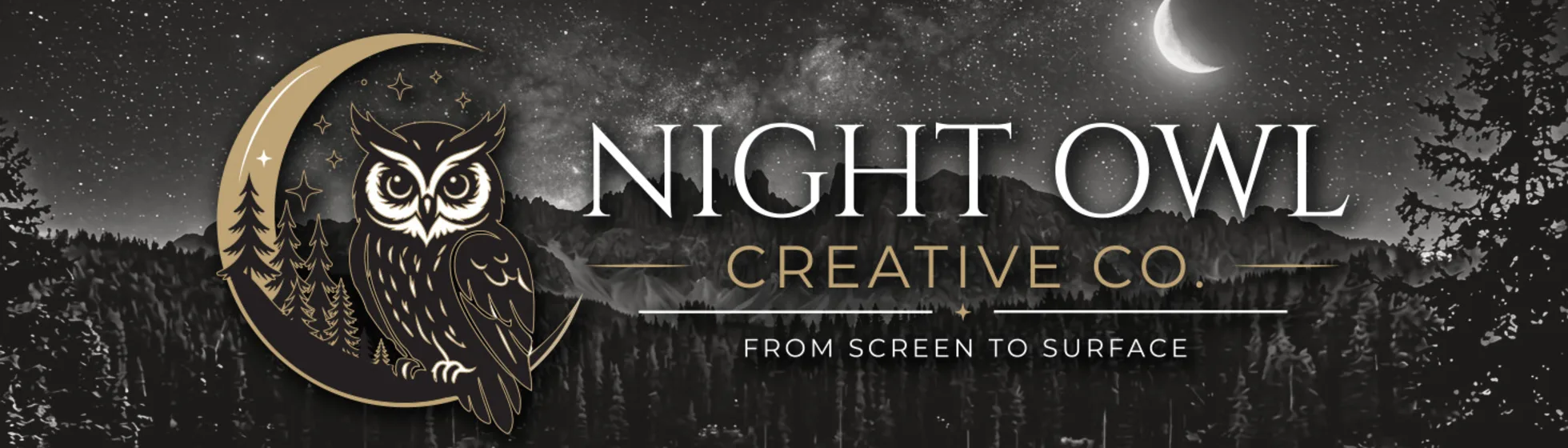 nightowl creative co home page banner